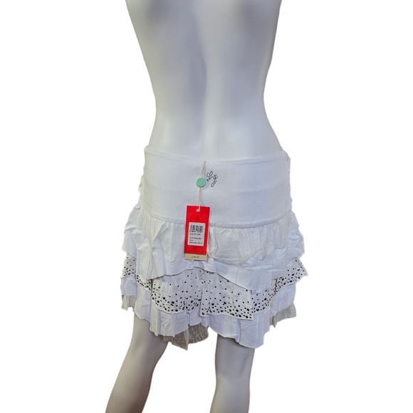 Liu Jeans 'Gonna Jersey' Mini Skirt Size S NWT - Picture 4 of 13